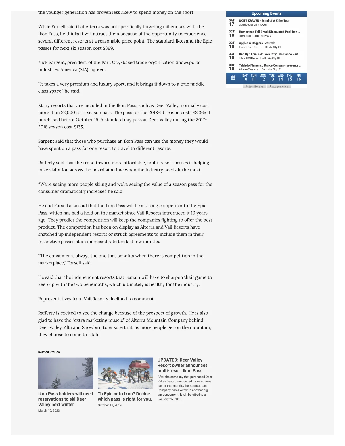 Ikon Pass could increase skier days in Park City and beyond — page 2