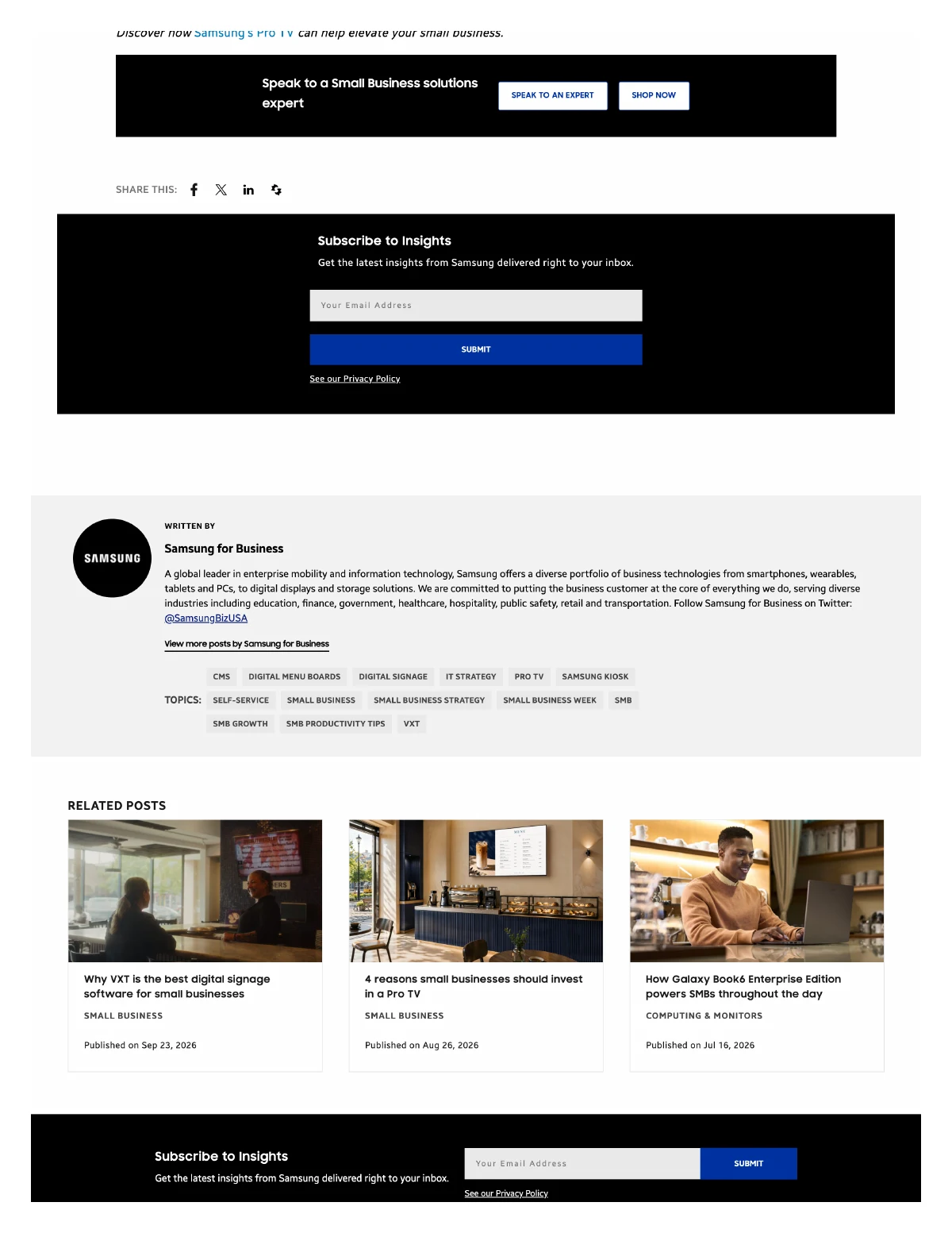 Digital transformation for small businesses — page 3, part 1