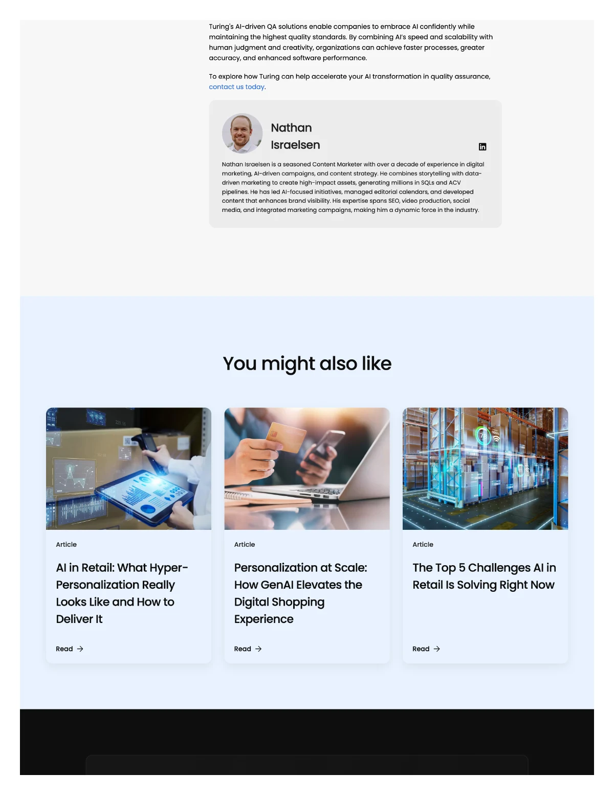 AI in quality assurance — page 3, part 1